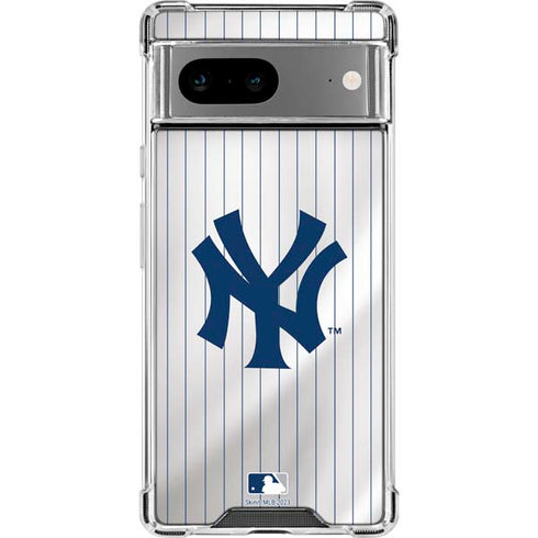 MLB New York Yankees Home Jersey Google Pixel 8a Clear Case